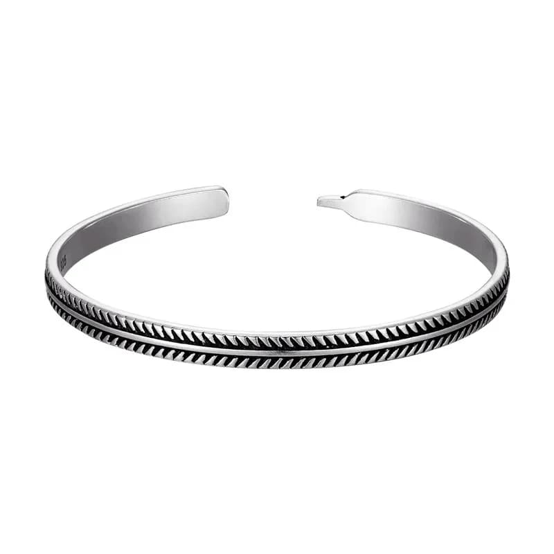 Tide Cuff, פלדת אל־חלד, דוגמת חבל